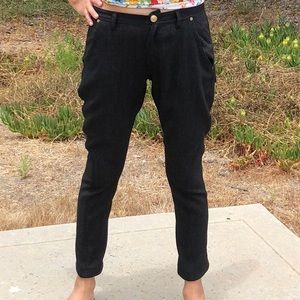 HM cotton pant grey 36